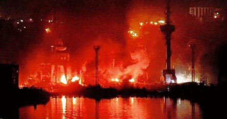 Ukrajina izvela obiman napad na Sevastopolj, brodogradilište u plamenu