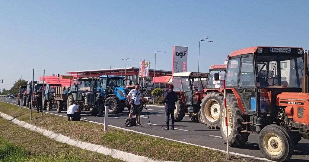 poljoprivrednici blokada