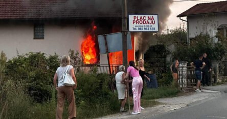 Požar guta porodičnu kuću, cijeli grad je bez struje