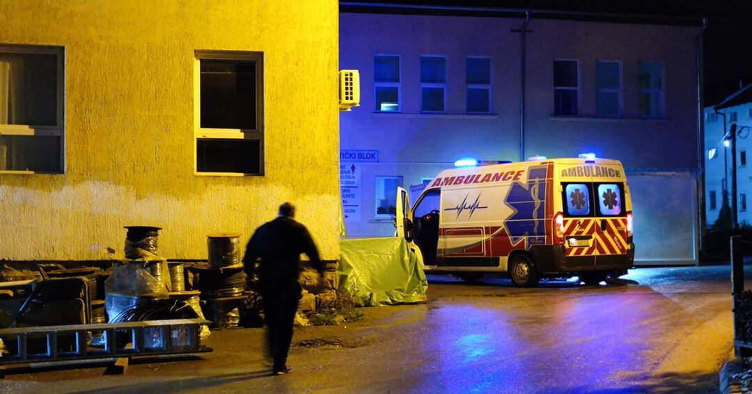 Dvije osobe ranjene u selu Banjska na Kosovu prebačene su u Opću bolnicu Novi Pazar
