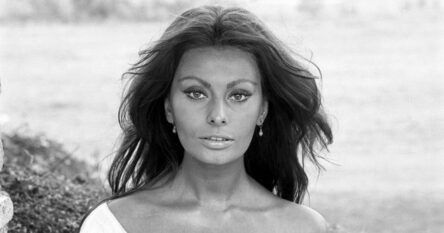 Sophia Loren nakon što je zadobila nekoliko prijeloma od pada u svom domu