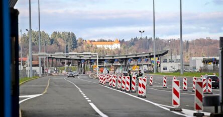 Slovenija uvodi policijske punktove na granici s Hrvatskom