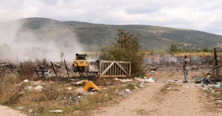 Deponija u Drvaru mještanima uzrokuje probleme, požar niko ne gasi