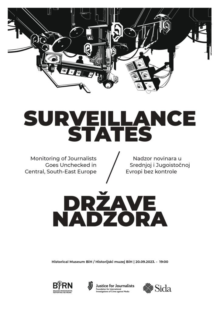 Prisluškivani telefoni, ozvučeni stanovi, osmatrači na ulici: Izložba "Države  nadzora" u Sarajevu