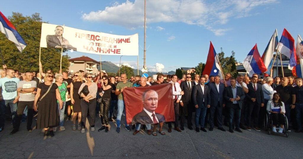 istocno sarajevo protest za dodika