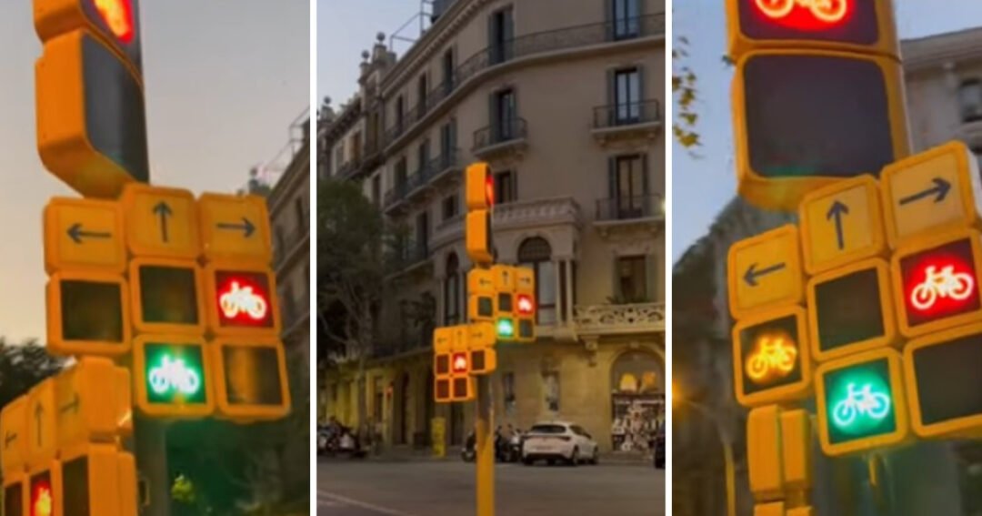 semafor barcelona