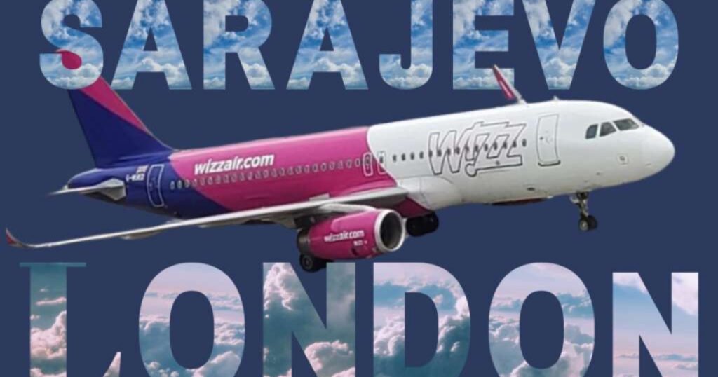 Uspostava novih letova: London ponovo na tri sata od Sarajeva
