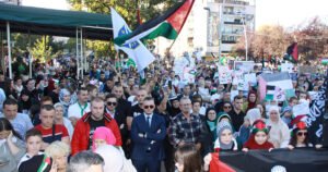 Više hiljada Zeničana sa mirnog protesta poslalo poruke podrške Palestini