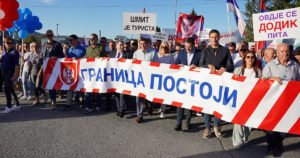Danas novi skup podrške Dodiku i Lukiću “Granica postoji”