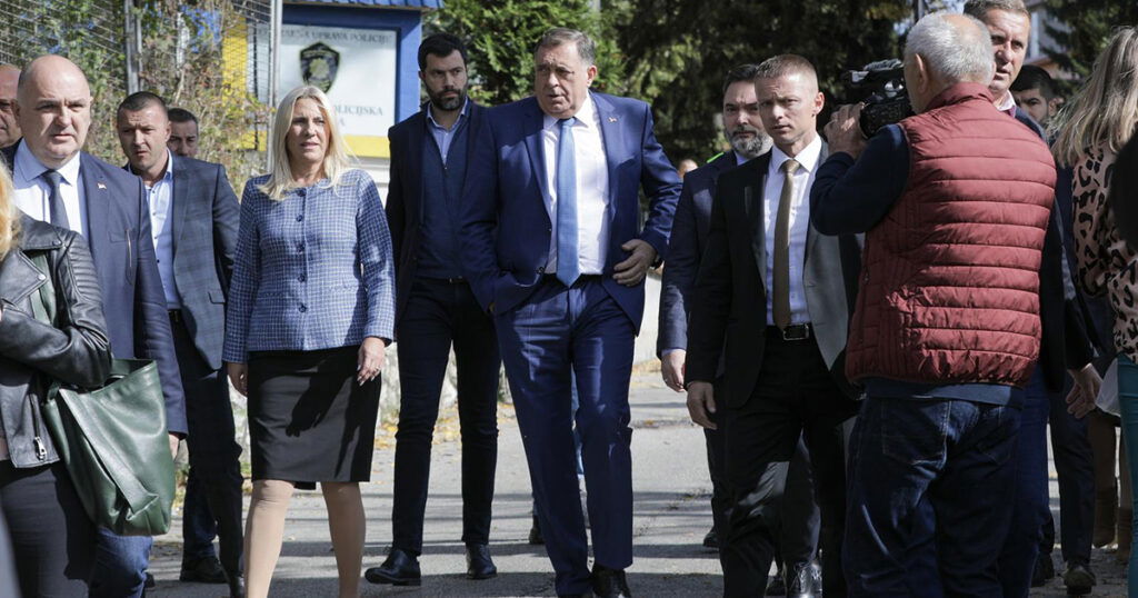 Sarajevo: Milorad Dodik obratio se medijima nakon što je napustio zgradu Tužilaštva BiH