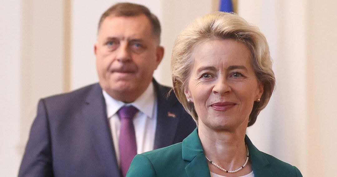 Sarajevo: Ursula von der Leyen sastala se s članovima Predsjedništva BiH