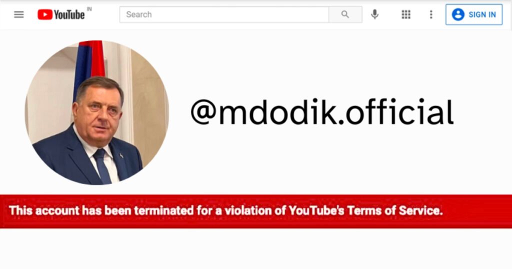 Dodiku ugašen Youtube kanal, promjena i na nekadašnjem Twitteru