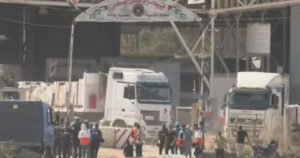 Prvi konvoj pomoći ulazi u Pojas Gaze preko prelaza Rafah