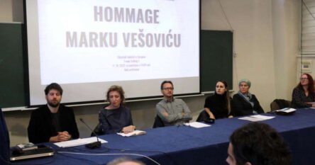 Na Filozofskom fakultetu homage Marku Vešoviću, odavanje počasti profesoru i kolegi