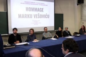 Na Filozofskom fakultetu homage Marku Vešoviću, odavanje počasti profesoru i kolegi