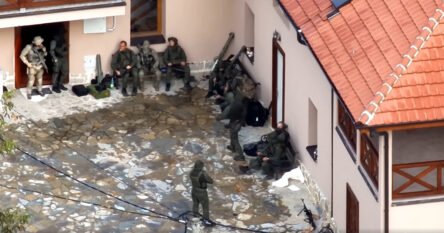 Snimak drona otkrio: Radoičićeva grupa prije napada vježbala pred Vučićem!?
