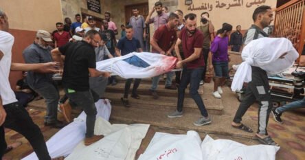 Izrael nastavio bombardovanje Gaze, mrtvi se sahranjuju u masovnim grobnicama