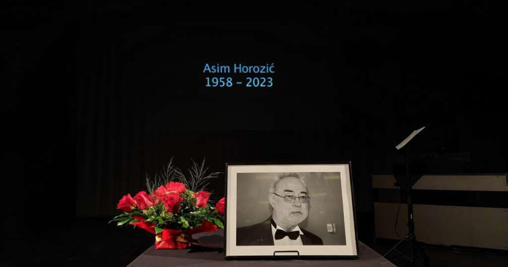 Posljednji aplauz za profesora Asima Horozića