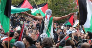Širom Evrope, Bliskog istoka i Azije stotine hiljada ljudi na skupovima podrške Palestincima