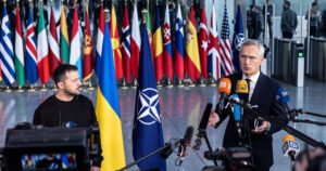 Zelenski traži podršku prilikom prve posjete sjedištu NATO-a od početka ruske invazije
