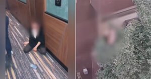 Uznemirujući snimak: Muškarac pretukao ženu pa je pokušao baciti s terase