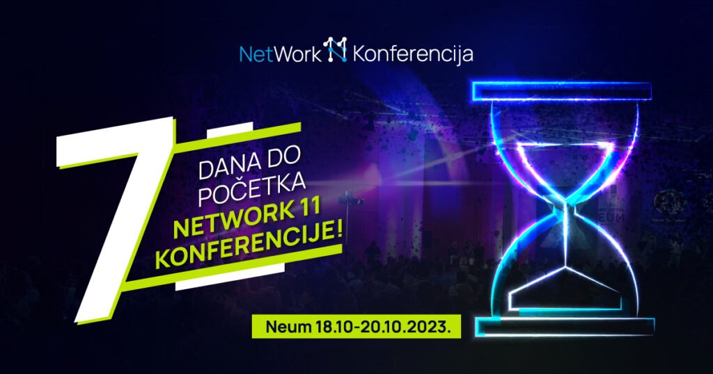 Ostalo je još samo sedam dana do početka naše NetWork 11 konferencije