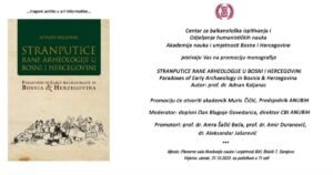 Promocija monografije “Stranputice rane arheologije u Bosni i Hercegovini”