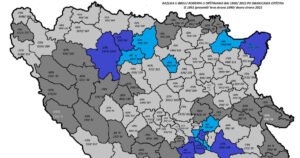 Napravljena demografska karta BiH: Dramatičan pad broja rođenih
