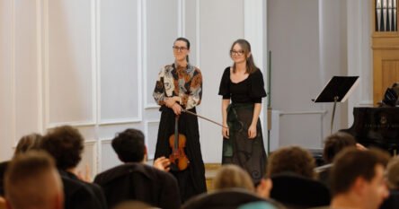 Održan zajednički koncert violinistica Tamare Arsovski i Alme Dizdar