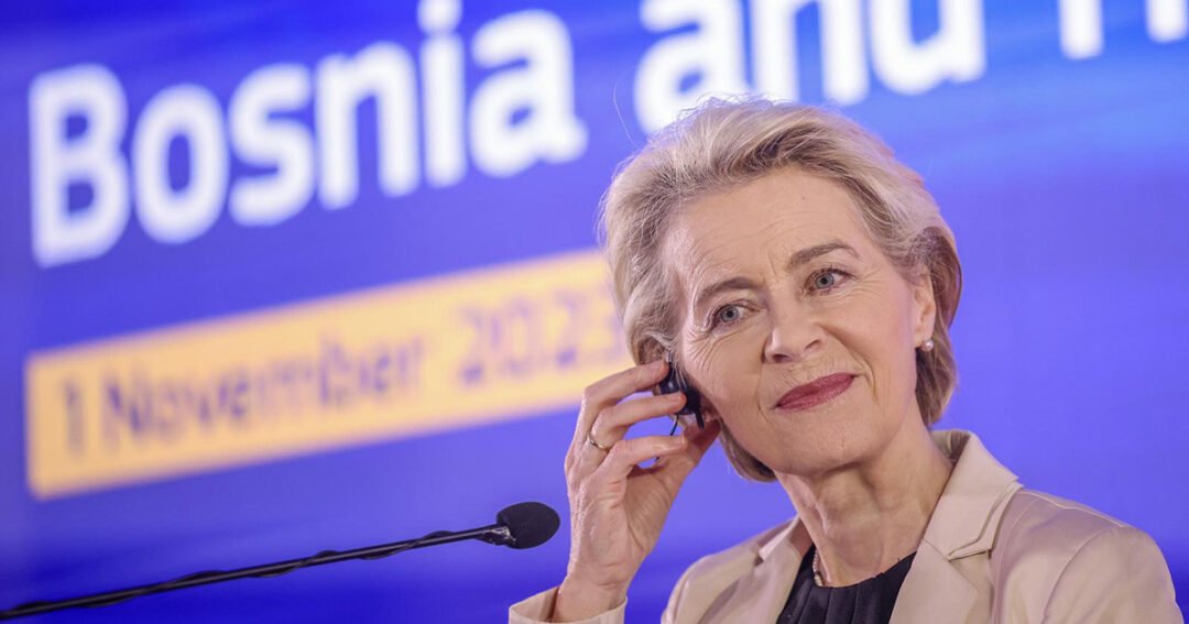 Sarajevo: Ursula von der Leyen i Borjana Kristo održale su konferenciju za medije