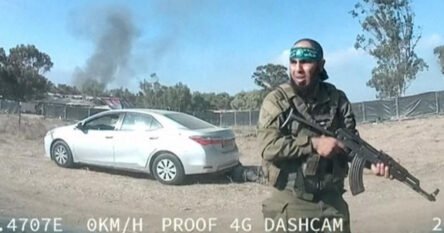 Video s kamere na tijelu teroriste iz Hamasa pokazuje prve trenutke napada