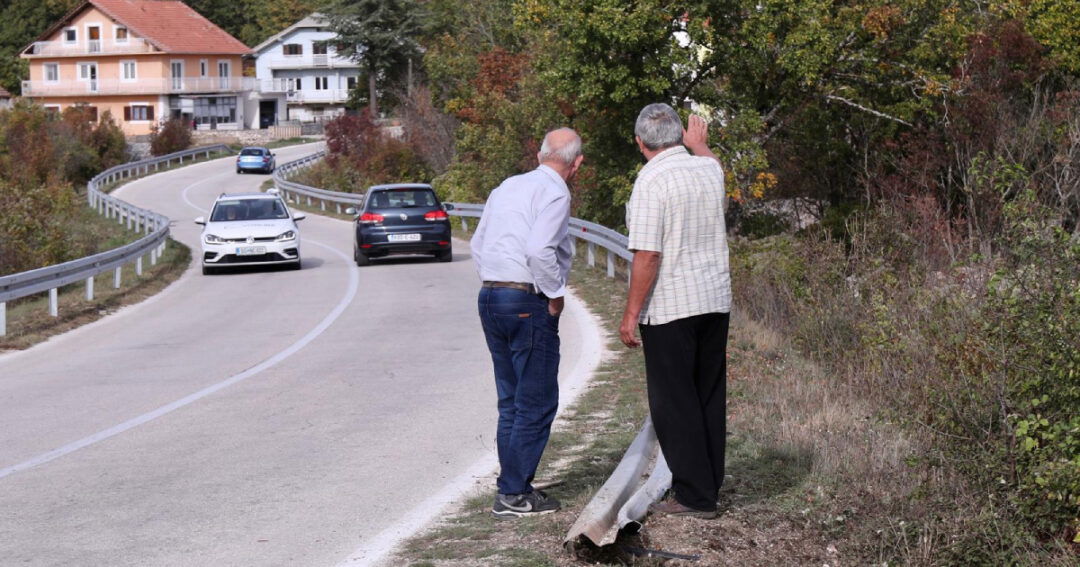 Detalj sa mjesta nesreće