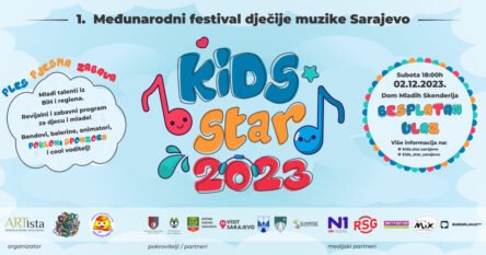 „Kids star“ 2023! Počinje najveći dječiji muzički festival godine