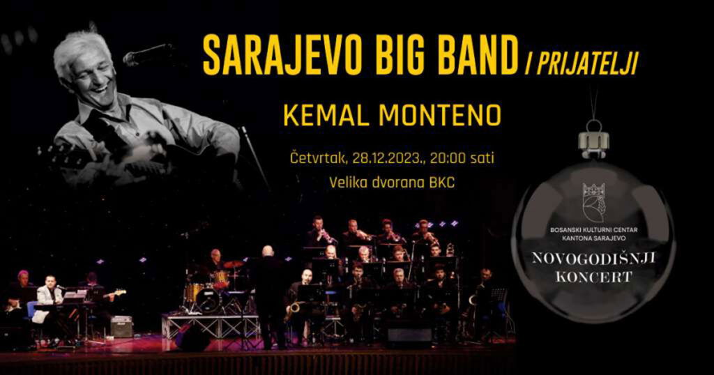 Novogodišnji koncert posvećen Kemalu Montenu 28. decembra