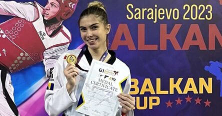 Ada Avdagić osvojila zlatnu medalju na turniru “G1 Balkan Cup 2023”