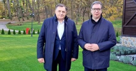 O čemu su Dodik i Vučić pričali dva sata