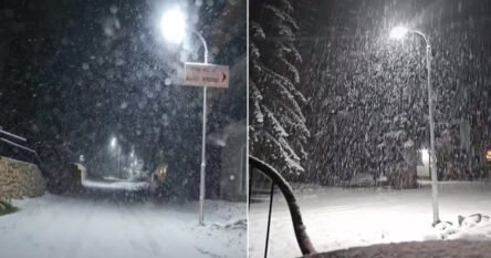 U BiH pao prvi obilniji snijeg ove sezone, najavljene nove vejavice i snježni nanosi