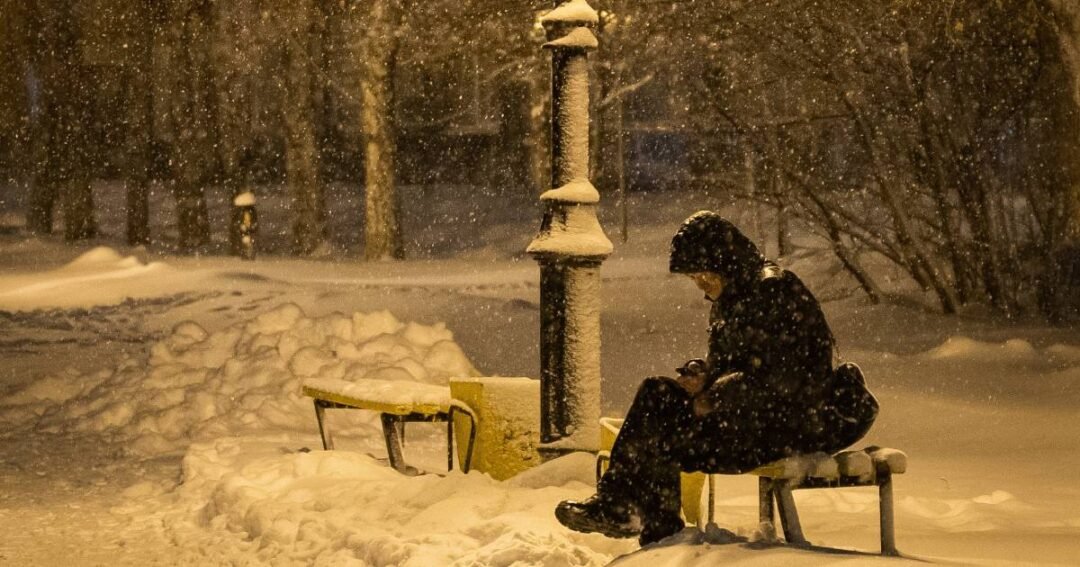 usamljenost zima snijeg