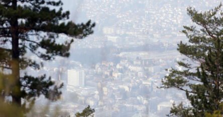 U tri bh. grada kvalitet zraka danas nezdrav za stanovništvo