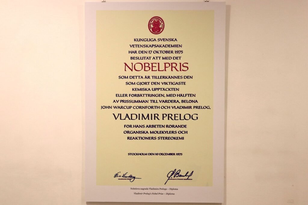 Na današnji dan Vladimir Prelog dobio Nobelovu nagradu