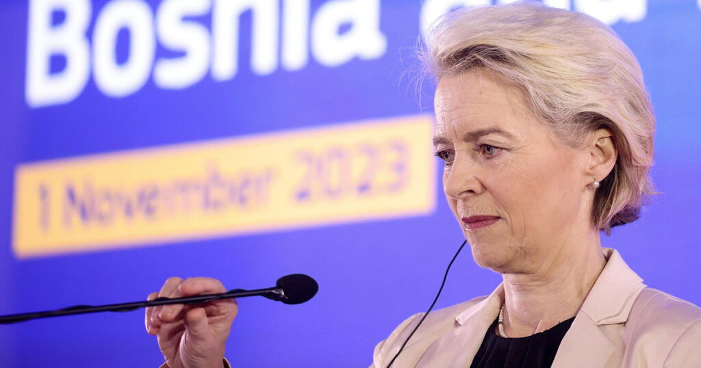 Ursula von der Leyen i Borjana Kristo održale su konferenciju za medije