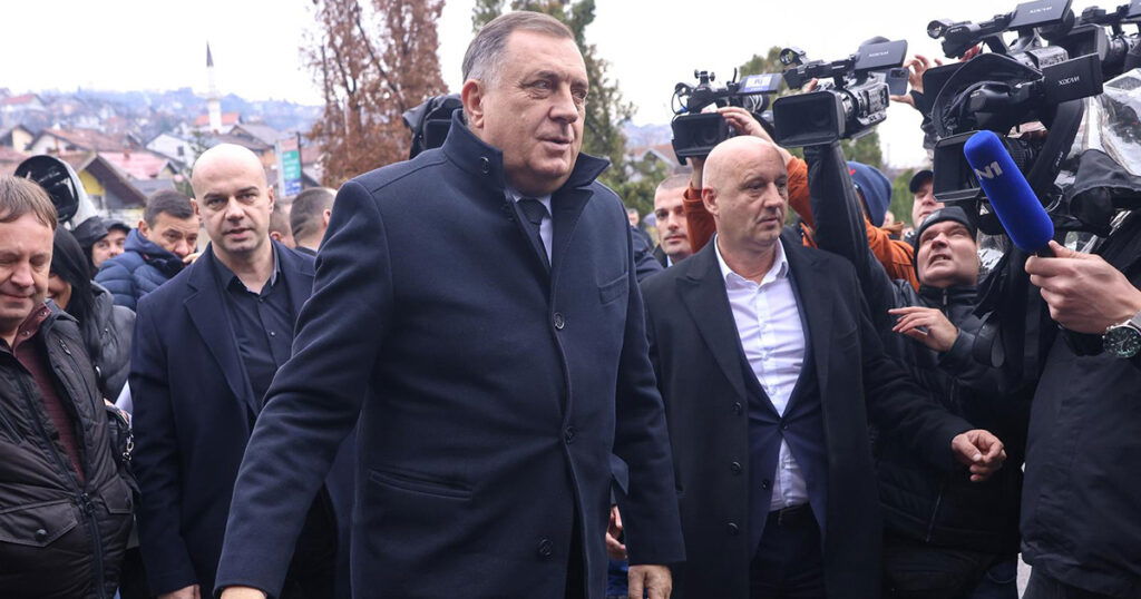 Sarajevo: Milorad Dodik stigao na sud