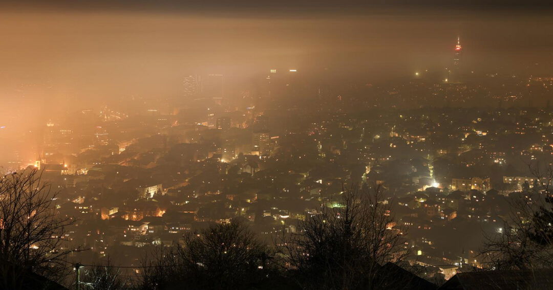 Sarajevo je večeras najzagađeniji grad na svijetu