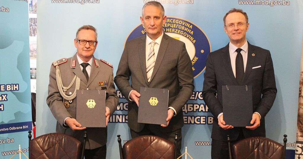 Potpisan aranžman za modernizaciju skladišta Oružanih snaga BiH u Visokom
