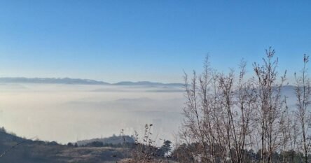 Bijeg od smoga: Sarajlije pobjegle na planine da vide plavo nebo