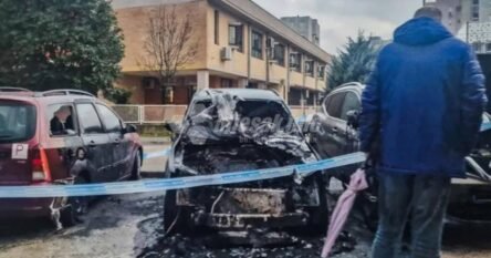 Izgorio skupocjeni Audi, u požaru oštećena još dva vozila