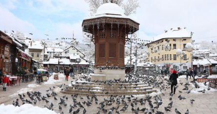 U BiH u nedjelju pretežno oblačno, temperature oko nule, na jugu malo toplije