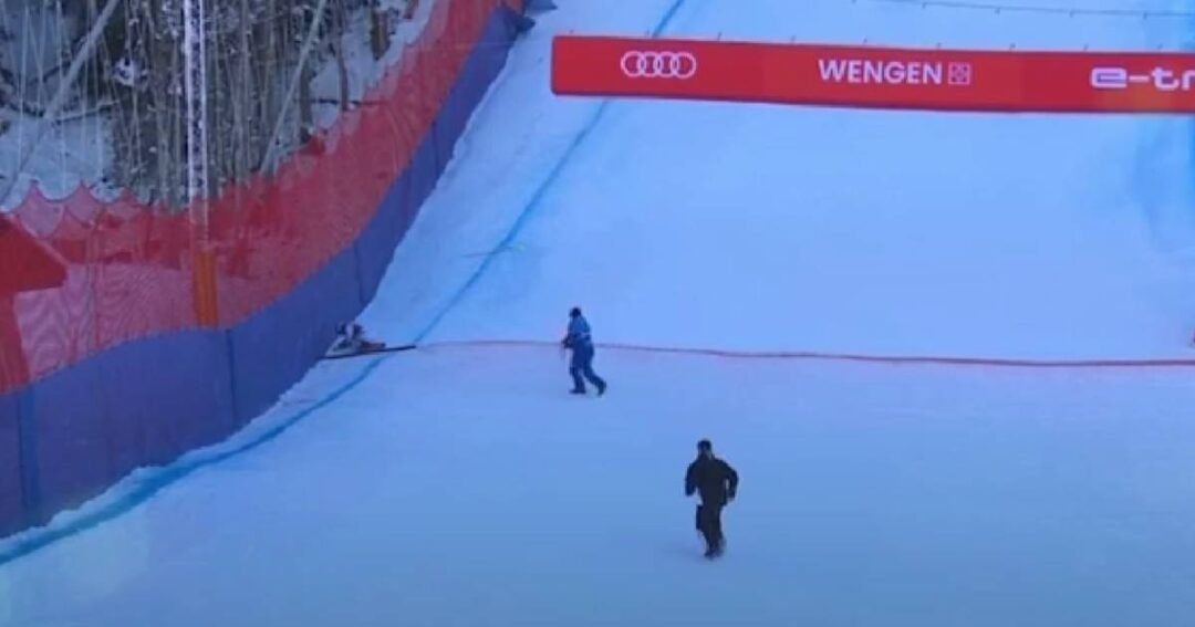 Aleksander Aamodt Kilde skijanje pad