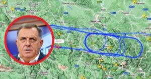 Poruka Dodiku: Američki zračni tanker kruži iznad BiH, uskoro lete F-16