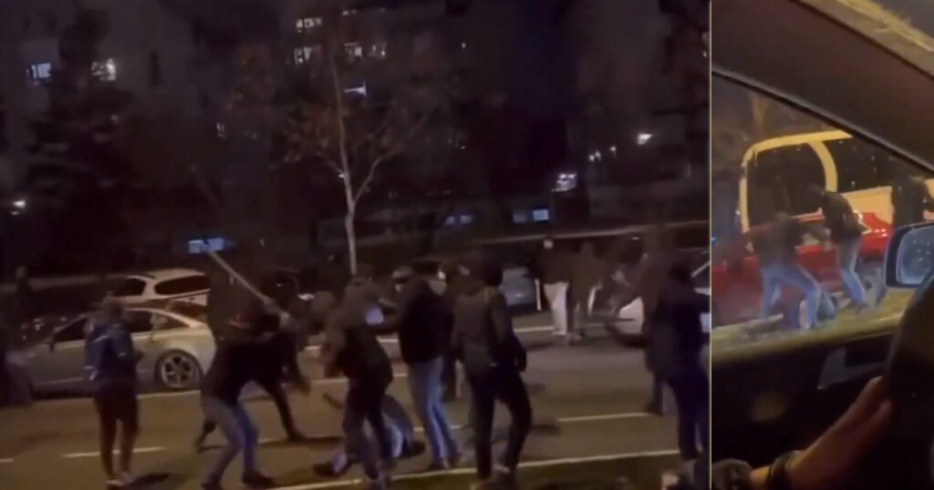 Užasne snimke iz Beograda: Huligani Zvezde s palicama i sjekirama mlatili po gradu